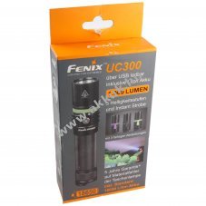 Fenix UC300 LED zsebl�mpa 1000lm akkuval USB-t�lt�s 18650 Li-Ion