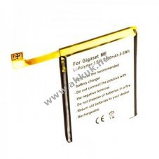 Helyettes�t� akku Gigaset ME GS55-6 GI01 mobiltelefon