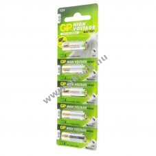 GP Batteries GP23A A23 23Ae VA23GA MS21 MN21 8LR932 12V 5db/csomag hagyom�nyos elem alk�li