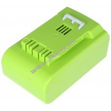 Helyettes�t� akku Greenworks 24V 4,0Ah kerti g�p 29842 29852 2902807 G24B2 G24B4 Li-Ion