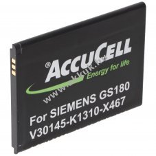 Helyettes�t� akku Siemens Gigaset GS180 V30145-K1310-X467 3,85V 3000mAh mobiltelefon