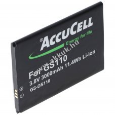 Helyettes�t� akku mobiltelefon Gigaset GS110 3,8V 3000mAh 11,4Wh Li-Ion