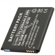 Helyettes�t� akku mobiltelefon Samsung GT-I8370 GT-I8750 EB-L1M1NLA EB-L1M1NLU 3,7V 2300mAh Li-Ion