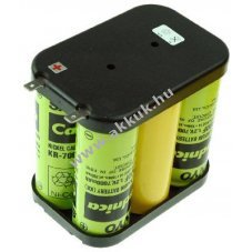 Panasonic HALO 6 HALO 6 EX 6V 7000mAh zsebl�mpa akku