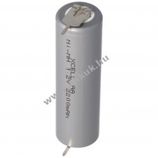 HHR2200 Mignon ceruza AA akku hajv�g� 1,2V 2200mAh 1db/csomag NiMH