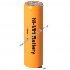 Panasonic HHR-70AA 1,2V 700mAh Mignon ceruza AA ipari Flat Top print akku NiMH