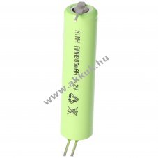 Helyettes�t� akku HR AAAU Micro AAA 1.2V 730mAh 1db/csomag Flat Top 3-er print ipari NiMH