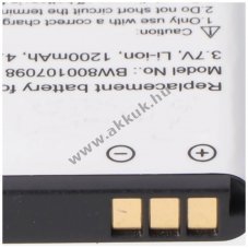 Helyettes�t� akku GPS �s navig�ci� i-Trek M1 BT HXE-W01 3,7V 1000mAh Li-ion
