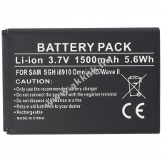 Helyettes�t� akku Samsung SGH-i8910 3,7V 1500mAh Li-ion