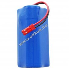 Helyettes�t� akku iLife V3 V3s V5 V5s 10,8V-11,1V 2600mAh ICR18650-22F M-3S1P-S Li-Ion