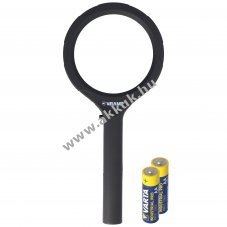 Lupe LED vil�g�t�ssal 3x nagy�t�s 12 LED 2db AA elemmel
