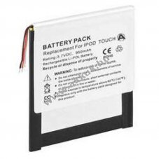 Helyettes�t� akku Apple iPOD touch 8G 4G 3,7V 850-950mAh Li-Polymer