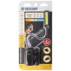 Velamp �jrat�lthet� LED olvas�l�mpa 2W 3 fokozat klippel USB-k�bellel