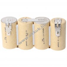 Helyettest akku Vileda Ultramat Electro System 4,8V 2000mAh NiMH