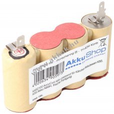 Helyettes�t� akku K�rcher akkusepr� K50 K55 BF9900 ABS-K55 4,8V 2000mAh NiMH
