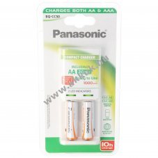 Panasonic t�lt� BQ-CC50 �s 2db AA 1000mAh NiMH akkumul�tor
