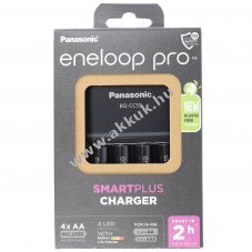 Panasonic BQ-CC55 t�lt� �s eneloop pro AA Mignon ceruza akku 1.2V 2500mAh 4db/csomag NiMH