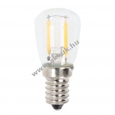 K�hlschranklampe LED 1,8W E14 melegfeh�r