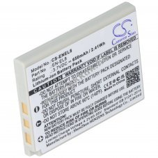 Helyettes�t� akku Kodak Klic-7000 3,7V 600-730mAh Li-ion