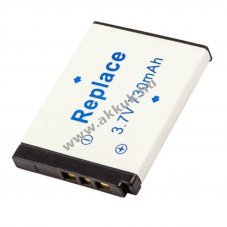 Helyettes�t� akku Nikon EN-EL8 3,7V 600mAh Li-ion