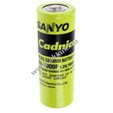 Panasonic KR-7000F KR7000 KR-7000 Cadnica F ipari 1,2V 7000mAh NiCd