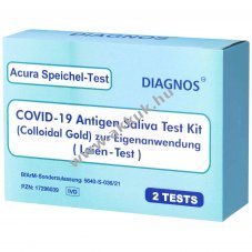 Acura DIAGNOS COVID-19 ny�l antig�n gyorsteszt 2db/csomag BfArM k�l�nenged�llyel