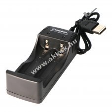 Camelion USB t�lt� 18650 3,7V 500mA Micro USB k�bellel 1-2 db akku Li-Ion