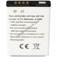 Helyettes�t� akku LGIP-430A 3,7V 600mAh Li-ion