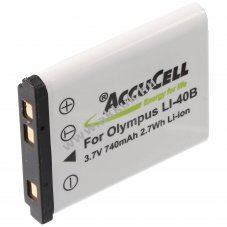 Helyettes�t� akku AGFA NP-45 D016 D016-05-8023 f�nyk�pez�g�p 3,7V 680-740mAh Li-Ion