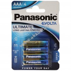 Panasonic EVOIA alk�li mikro elem AAA LR03 4db/csomag