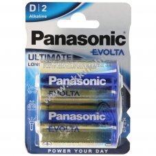 Panasonic EVOLTA alk�li elem C (b�bi m�ret) 1,5V 2db/csomag