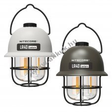 Nitecore LR40 kempingl�mpa akku 4000mAh 2db/csomag Li-Ion