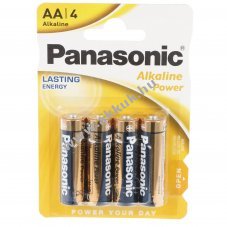 Panasonic Alkaline Power AA Mignon ceruza LR06 1.5V 4db/csomag alk�li, elem