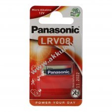 Panasonic LRV08L 12V 38mAh mikro alk�li elem