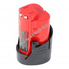 Helyettes�t� akku Milwaukee M12 B2 12V 2500mAh Li-Ion