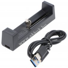 XTAR MC1 USB-C t�lt� 1-�reges 3,6/3,7V 0,5Ah Li-Ion