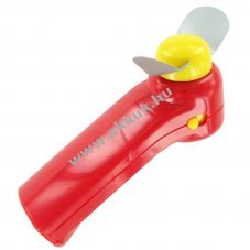 Mini kompakt k�zi ventil�tor utaz�shoz, halk, AA Mignon ceruza elemekkel egy�tt (LR6)
