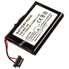 Helyettes�t� akku Mitac Mio 138/268/268 Plus/269/269 Plus/Mio C 710 PDA �s MP3 3,7V 1250mAh Li-Ion