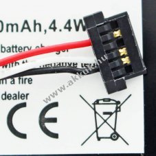 Helyettes�t� akku PDA �s MP3 ADAC BlueMedia BM6300 PNA150 BP-LP1230 3,7V 1200mAh Li-Ion