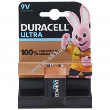 Duracell Ultra M3 9V 6LR61 alk�li elem 1db/csomag