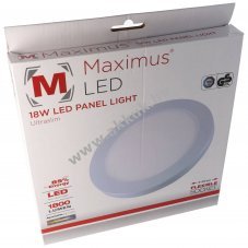 MAXIMUS LED mennyezeti panel 18W 1800lm 225x20mm feh�r ultraslim