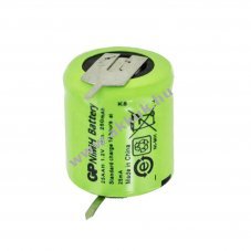 Helyettes�t� akku GP Batteries N-110AA 1/3 AA Mignon ceruza akku 1,2V 110mAh ipari NiMH