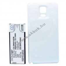 Akkumul�tor Samsung Galaxy Note 4 3,85V 6000mAh fekete fed�llel Li-Ion