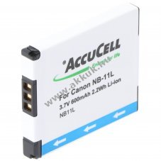 Helyettes�t� akku Canon NB-11L 3,7V 600mAh Li-Ion