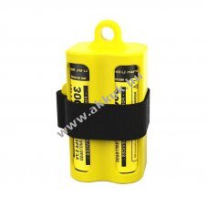 Nitecore NBM40 akkumul�tortart� s�rga 1-4 Li-Ion 18650 vagy 1-4 E-Liquid flakon �s porlaszt�