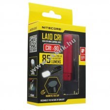 Nitecore LA10 CRI piros mini kemping LED l�mpa 75lm AA Mignon ceruza