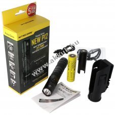 Nitecore P12R 1200lm LED zsebl�mpa NL2150R 5000mAh 21700 akku Li-Ion