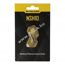 Nitecore Titan karabiner NSH10 s�rnyit� �s lapos csavarh�z�