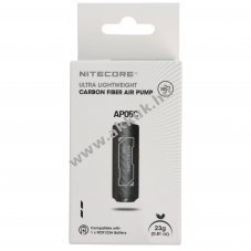 Nitecore AP05C minipumpa ultrak�nny� �jrat�lthet� 23g