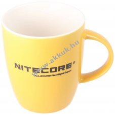 Nitecore k�v�- �s te�sb�gre 0,28L s�t�ts�rga k�ls� feh�r bels� Nitecore felirattal ker�mia